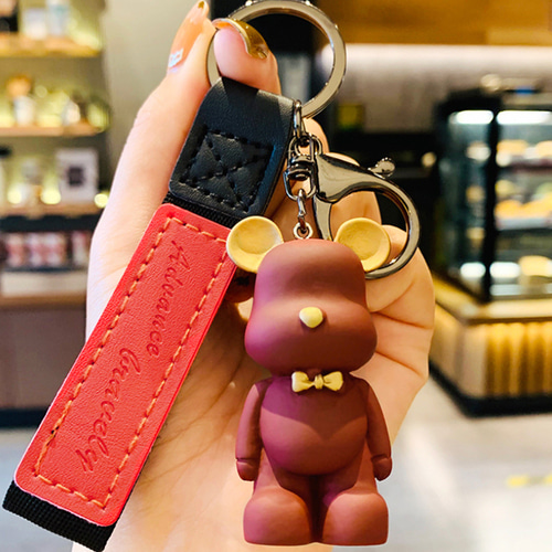 [비밀공구]곰돌이 키링 키홀더 열쇠고리 1+1