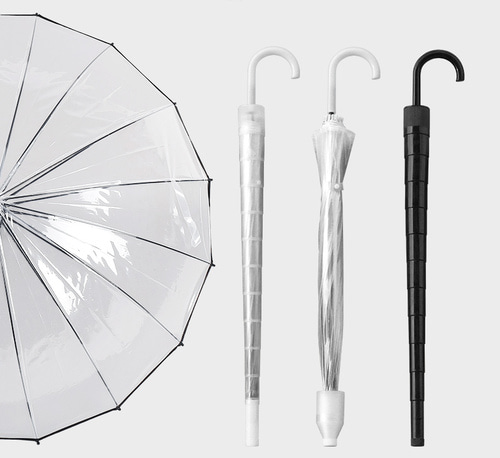 물받이 캡커버 투명 비닐 우산