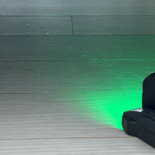 [비밀공구] 청소기 LED 조명 레이저 라이트